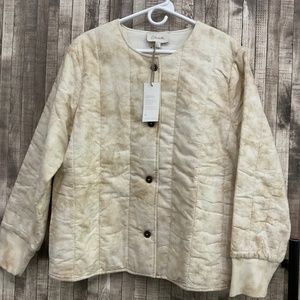 CLEOBELLA BRAND NEW CREAM AND TAN JACKET